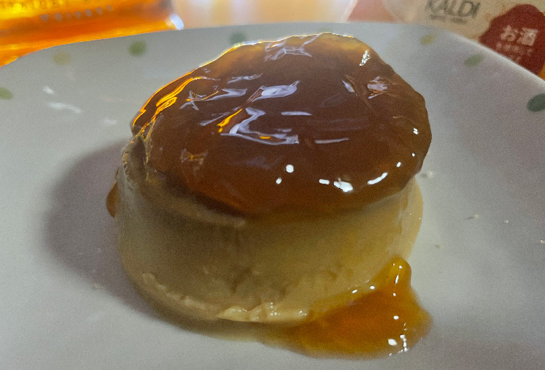 カルディ ウイスキープリンの味わい